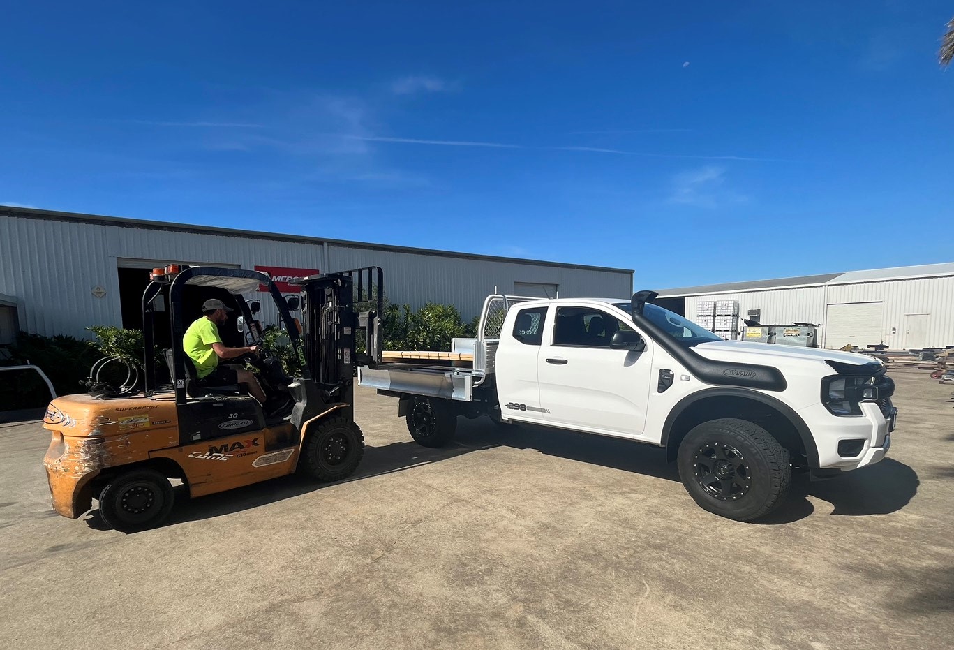 Extended Chassis Ford Ranger Hard At Work