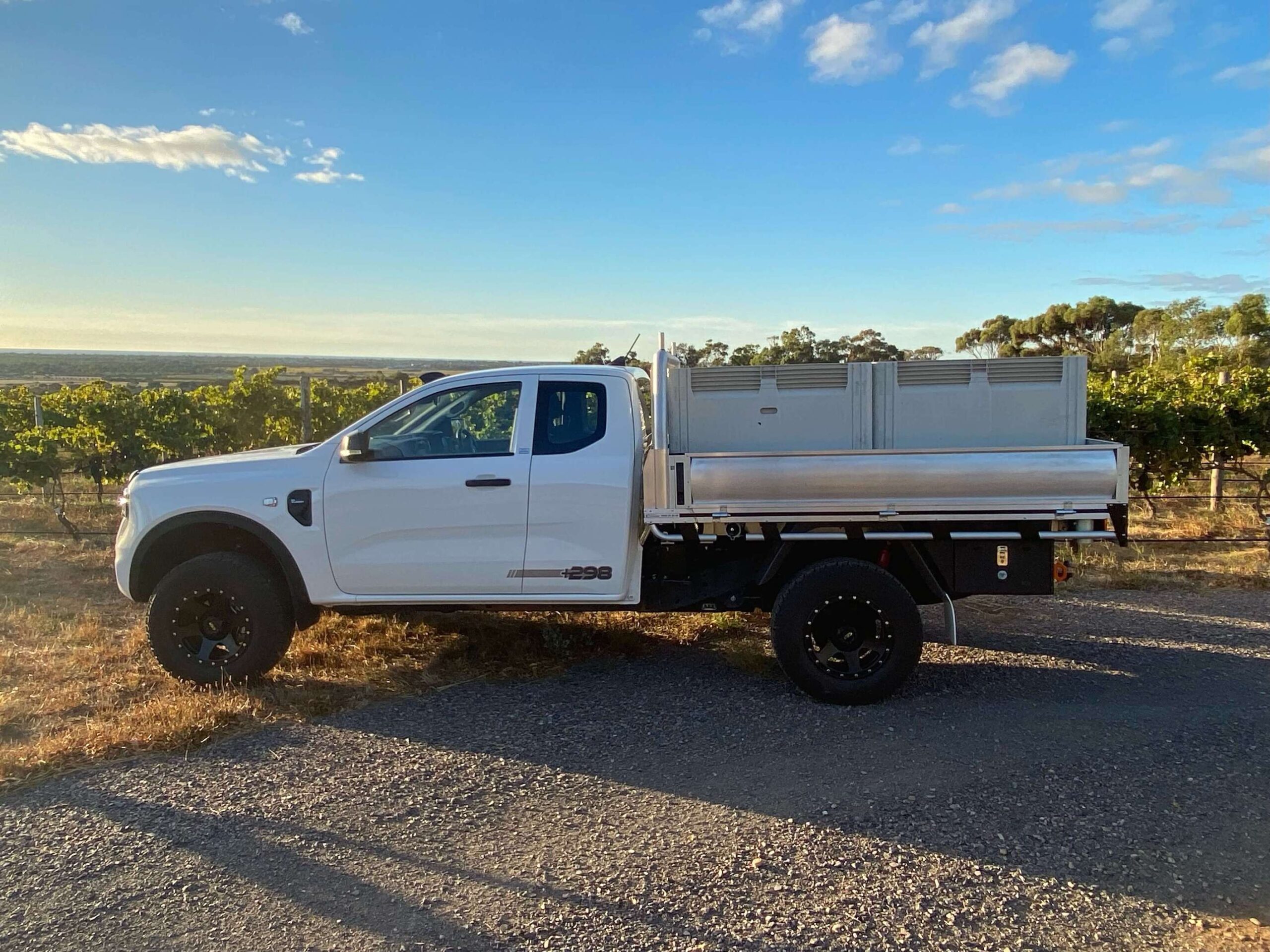 Customised Ford Ranger With Chassis Extension